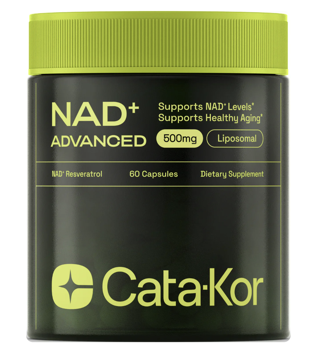 Cata-Kor NAD+ Advanced - NAD Supplement for Skin, Energy & Focus