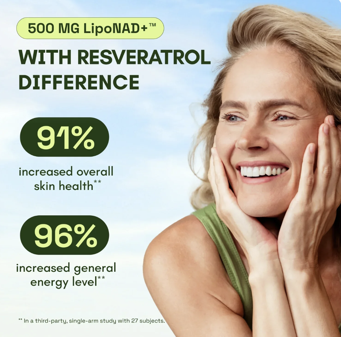 Cata-Kor NAD+ Advanced - NAD Supplement for Skin, Energy & Focus