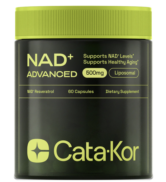 Cata-Kor NAD+ Advanced - NAD Supplement for Skin, Energy & Focus